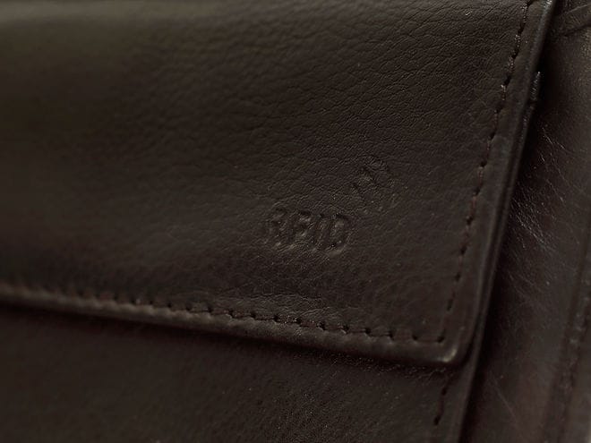 Lavor 1-3808 Δερμάτινο Μικρό Ανδρικό Πορτοφόλι Με RFID Μαύρο - Image 3