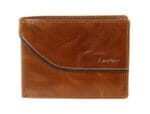 Lavor 1-3798 Δερμάτινο Ανδρικό Πορτοφόλι Με RFID Κονιάκ