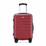 Lavor 1-601 Βαλίτσα Καμπίνας Ταξιδιού Σκληρή Κόκκινο με 4 Ρόδες Ύψους 55cm