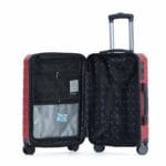 Lavor 1-601 Σετ Βαλίτσες 2τμχ Μεσαίο/Μεγάλο Μέγεθος σε Κόκκινο χρώμα - Image 5