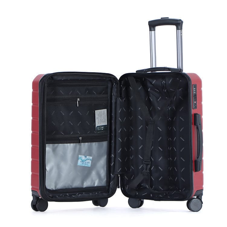 Lavor 1-601 Σετ Βαλίτσες 2τμχ Μεσαίο/Μεγάλο Μέγεθος σε Κόκκινο χρώμα - Image 5