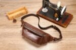 Bull Captain YB 081 Δερμάτινο Ανδρικό Τσαντάκι Μέσης Σε Χρώμα Σκούρο Καφέ - Image 4
