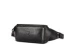 Bull Captain YB 081 Δερμάτινο Ανδρικό Τσαντάκι Μέσης Σε Χρώμα Μαύρο