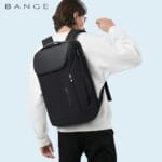 Bange 2517 Αδιάβροχη Τσάντα Πλάτης για Laptop 15.6" Σε Χρώμα Μαύρο - Image 2