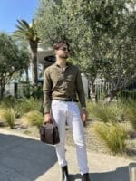 Bull Captain DJB 036 Δερμάτινος Χαρτοφύλακας Σε Χρώμα Καφέ - Image 2