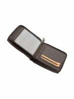 Lavor 1-3416 Δερμάτινο Μικρό Ανδρικό Πορτοφόλι Με RFID Καφέ - Image 2
