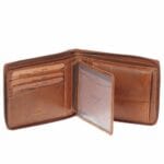 Lavor 1-3416 Δερμάτινο Μικρό Ανδρικό Πορτοφόλι Με RFID Cognac - Image 2