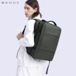 Bange 1908 Αδιάβροχη Τσάντα Πλάτης για Laptop 17.3" Σε Χρώμα Χακί - Image 8