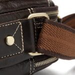 Cardinal 8605 Δερμάτινη Ανδρική Τσάντα Ώμου / Χιαστί Σε Χρώμα Καφέ - Image 7
