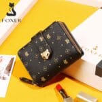 Foxer 200001F Γυναικείο Δερμάτινο PVC Πορτοφόλι Σε Καφέ - Image 5