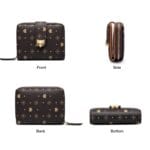 Foxer 200001F Γυναικείο Δερμάτινο PVC Πορτοφόλι Σε Καφέ - Image 2