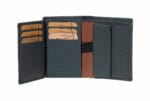 Lavor 1-6087 Δερμάτινο Μικρό Ανδρικό Πορτοφόλι Με RFID Μπλε - Image 3