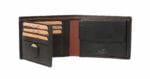 Lavor 1-6092 Δερμάτινο Ανδρικό Πορτοφόλι Με RFID Μαύρο - Image 2