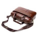 Cardinal 8523 Δερμάτινος Χαρτοφύλακας Σε Χρώμα Καφέ - Image 3