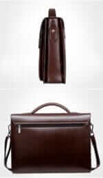 Cardinal 324 Δερμάτινος Χαρτοφύλακας Σε Χρώμα Coffee - Image 5