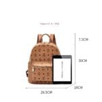 Foxer 9158129F PVC Γυναικεία Τσάντα Πλάτης Σε Καφέ - Image 4