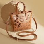 Foxer 9158133F PVC Γυναικεία Τσάντα Χιαστί / Χειρός Σε Καφέ - Image 7