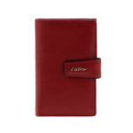 Lavor 1-6038 Δερμάτινο Γυναικείο Πορτοφόλι Με RFID Κόκκινο