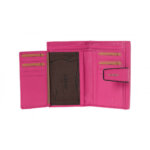 Lavor 1-6038 Δερμάτινο Γυναικείο Πορτοφόλι Με RFID Ροδί - Image 2