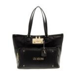 Love Moschino JC4154PP1HLG100A Γυναικεία Τσάντα Χειρός / Ώμου Σε Μαύρο