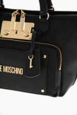 Love Moschino JC4154PP1HLG100A Γυναικεία Τσάντα Χειρός / Ώμου Σε Μαύρο - Image 4