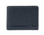Lavor 1-6084 Δερμάτινο Ανδρικό Πορτοφόλι Καρτών RFID Μπλε