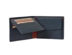 Lavor 1-6084 Δερμάτινο Ανδρικό Πορτοφόλι Καρτών RFID Μπλε - Image 2