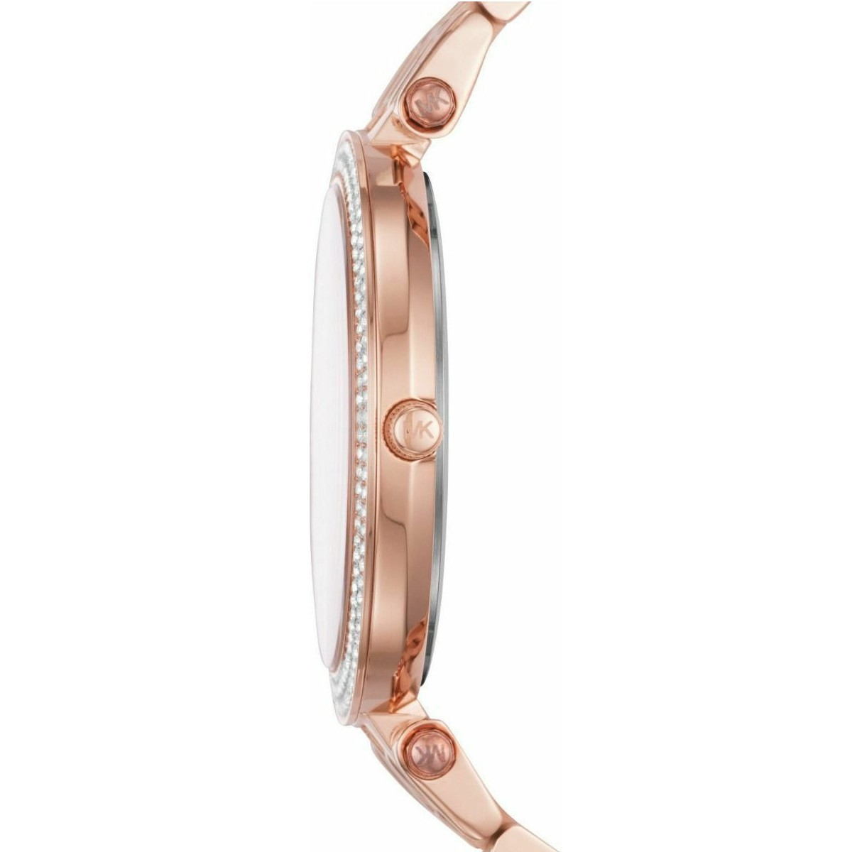 Michael Kors Stainless Steel Bracelet Darci Ρολόι Με Ροζ Χρυσό Μεταλλικό Μπρασελέ MK3400 - Image 5