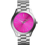 Michael Kors Runway Ρολόι Μπαταρίας με Ασημί Μεταλλικό Μπρασελέ MK3291