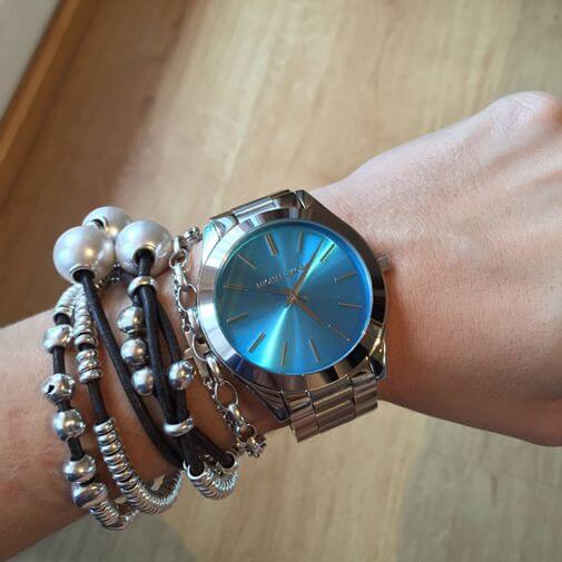 Michael Kors Stainless Steel Bracelet Ρολόι Με Ασημί Μεταλλικό Μπρασελέ MK3292 - Image 4