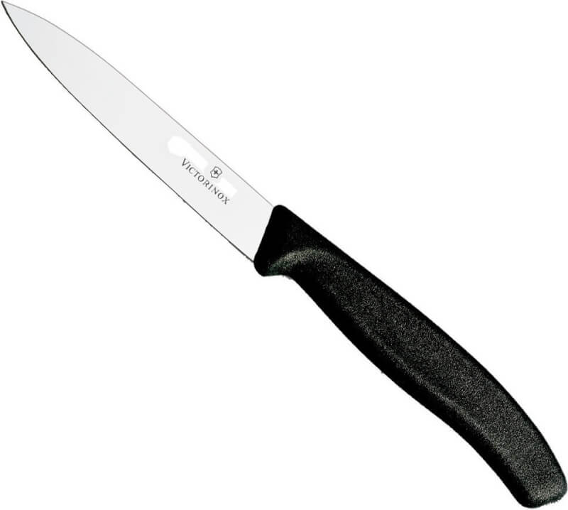 Victorinox Swiss Classic Μαχαίρι Κουζίνας Μυτερό Από Ανοξείδωτο Ατσάλι Σε Μαύρο 10cm (6.7703) - Image 2