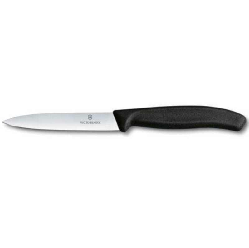Victorinox Swiss Classic Μαχαίρι Κουζίνας Μυτερό Από Ανοξείδωτο Ατσάλι Σε Μαύρο 10cm (6.7703) - Image 1