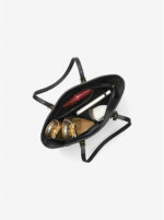 Michael Kors 35F0GTVT9L Optic Black Δερμάτινη Γυναικεία Τσάντα Ώμου Σε Μαύρο - Image 3