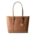 Michael Kors 35S0GTVT1VT1LLUG Δερμάτινη Γυναικεία Τσάντα Ώμου Σε Καφέ