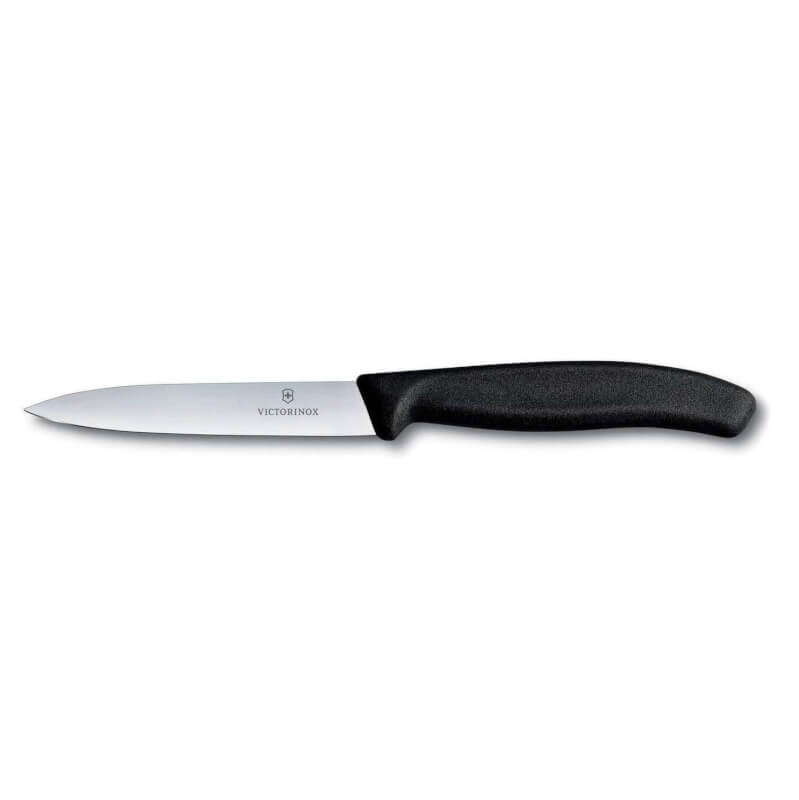 Victorinox Swiss Classic Μαχαίρι Κουζίνας Μυτερό Από Ανοξείδωτο Ατσάλι Σε Μαύρο 10cm Set 6 ΤΕΜ (6.7703.6) - Image 1