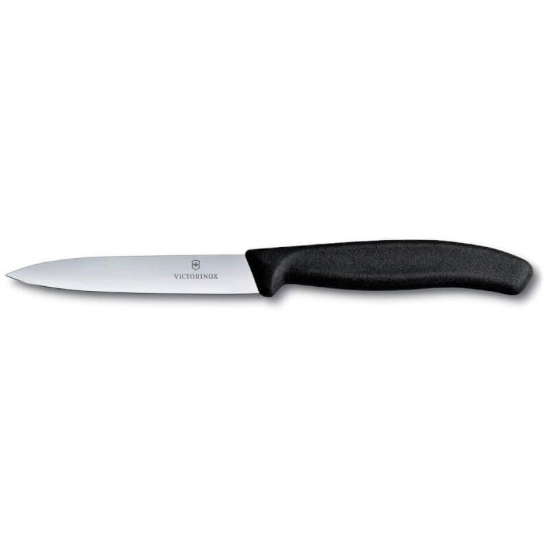 Victorinox Swiss Classic Μαχαίρι Κουζίνας Μυτερό Από Ανοξείδωτο Ατσάλι Σε Μαύρο 10cm Set 6 ΤΕΜ (6.7703.6) - Image 2