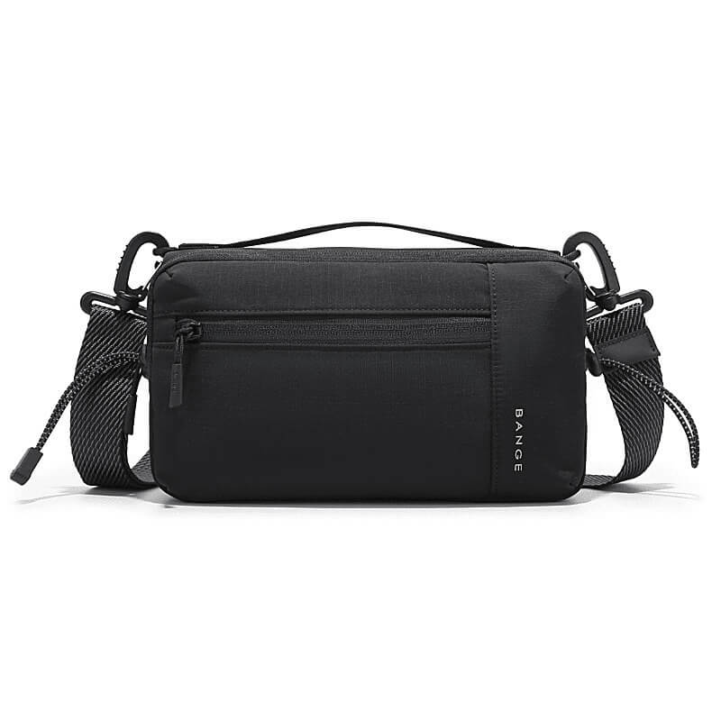 bange_andriki_tsanta_omou_chiasti_mayri_ca_182259 Bange 8089-1 Τσάντα Ώμου / Crossbody Σε Χρώμα Μαύρο - Image 1