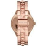 Michael Kors Runway Mercer Ρολόι Με Ροζ Χρυσό Μεταλλικό Μπρασελέ MK6736 - Image 3