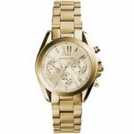 Michael Kors Bradshaw Mini Ρολόι Χρονογράφος Με Μεταλλικό Μπρασελέ Σε Χρυσό MK5798