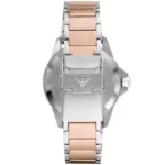 Emporio Armani Ρολόι με Μεταλλικό Μπρασελέ Diver AR11340 - Image 3
