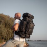 Cardinal Σακίδιο Πεζοπορίας-Ταξιδίου Αδιάβροχο Daypack 521 Σε Χρώμα Μαύρο 60L - Image 6
