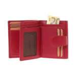 Lavor 1-6162 Δερμάτινο Μικρό Γυναικείο Πορτοφόλι Με RFID Κόκκινο - Image 2