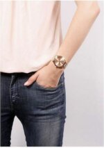 Michael Kors Slim Runway Ρολόι με Ροζ Χρυσό Μεταλλικό Μπρασελέ MK3205 - Image 3