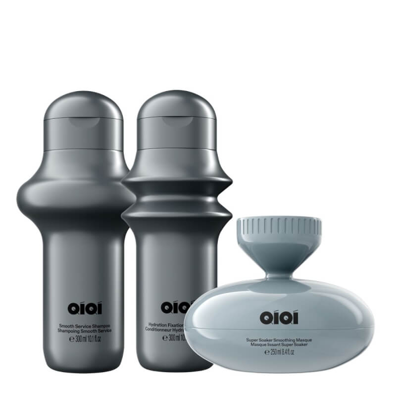 qiqi-set-new Qiqi Hair Treatment Trio Set (Shampoo 300ml, Conditioner 300ml, Masque 250ml) - Image 1