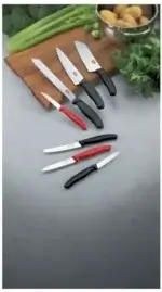 Victorinox Swiss Classic Μαχαίρι Κουζίνας Μυτερό Από Ανοξείδωτο Ατσάλι Σε Μαύρο 8cm (6.7603) - Image 3