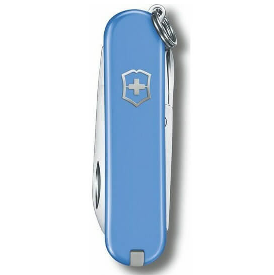 Victorinox Classic SD Ελβετικός Σουγιάς Με 7 Λειτουργίες Σε Μπλε Summer Rain 58mm (0.6223.28G) - Image 3