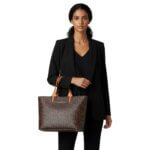 Valentino Bags Regina Re VBS9IS01 Γυναικεία Τσάντα Χειρός / Ώμου Σε Καφέ - Image 6