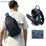 Bange 3077 Ανδρική Τσάντα Στήθους Σε Χρώμα Μπλε - Image 5