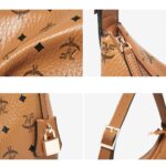 Foxer 9158162F PVC Γυναικεία Τσάντα Χειρός / Ώμου Σε Καφέ - Image 6