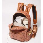 Foxer 9158196F PVC Γυναικείo Σακίδιο Πλάτης Σε Καφέ - Image 2